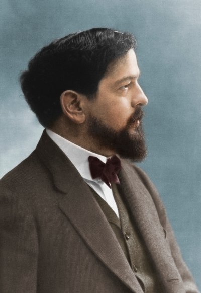 Claude Debussy 1862-1918, compositor francés de Nadar
