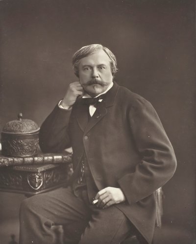 Edmond de Goncourt escritor y crítico francés, 1822-1896, c. 1853-76 de Nadar
