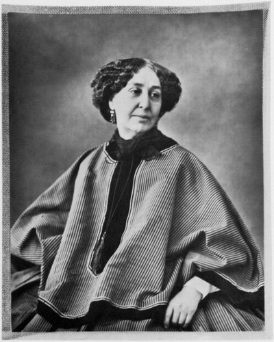 George Sand, autora francesa, 1864 de Nadar