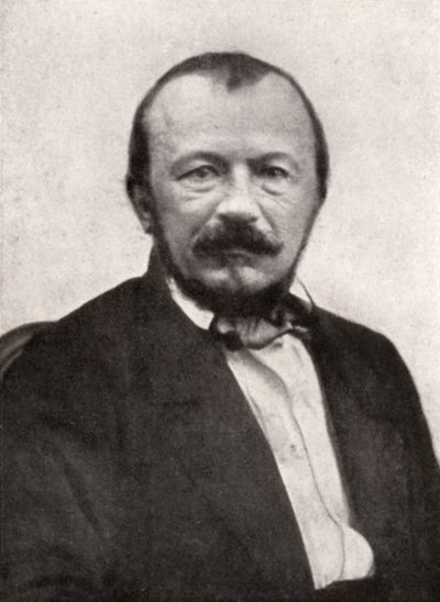 Gérard de Nerval, poeta francés, mediados del siglo XIX de Nadar