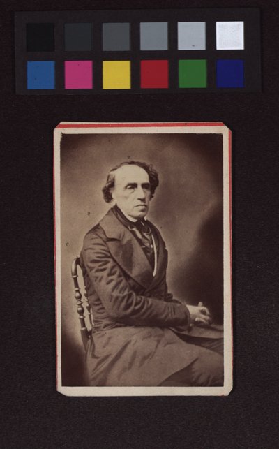 Giacomo Meyerbeer (1791-1864), compositor, director de orquesta y pianista de Nadar
