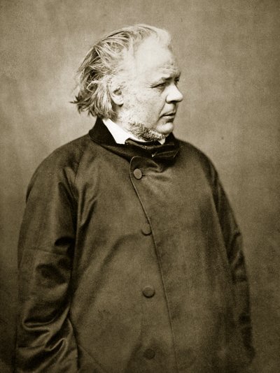 Honoré Daumier (foto sepia) de Nadar