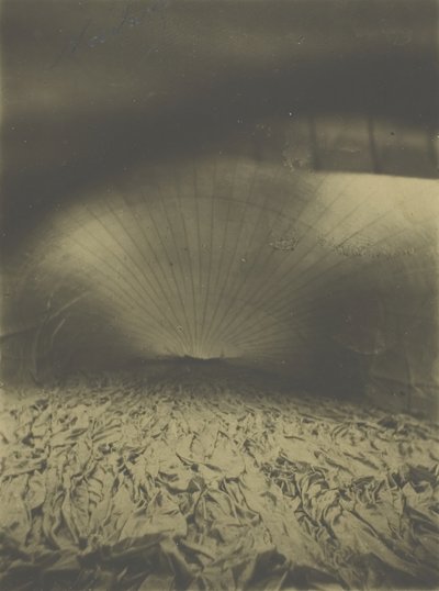 Interior de Le Géant inflando, 1863 de Nadar