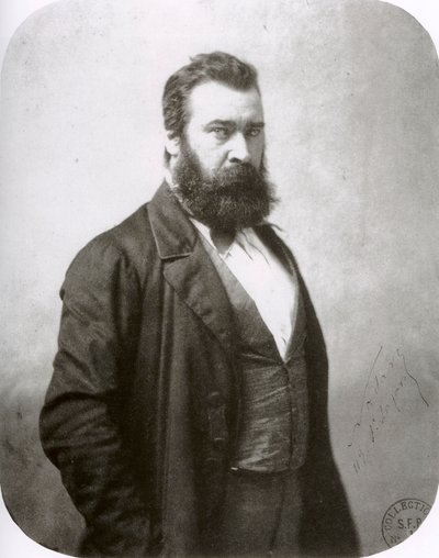 Jean-François Millet, pintor francés, c1860s de Nadar