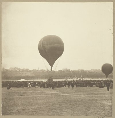 Le Géant, Champ de Mars, 1863 de Nadar