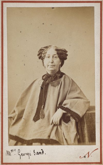 Señora George Sand de Nadar