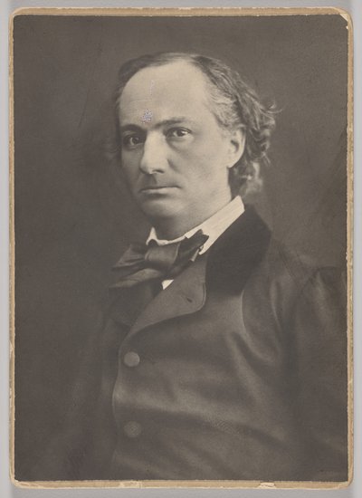 Retrato de Baudelaire de Nadar