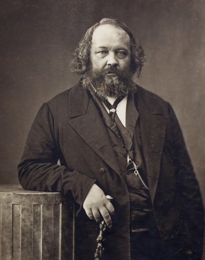 Retrato de Mijaíl Aleksándrovich Bakunin 1814-1876, ca 1860 de Nadar