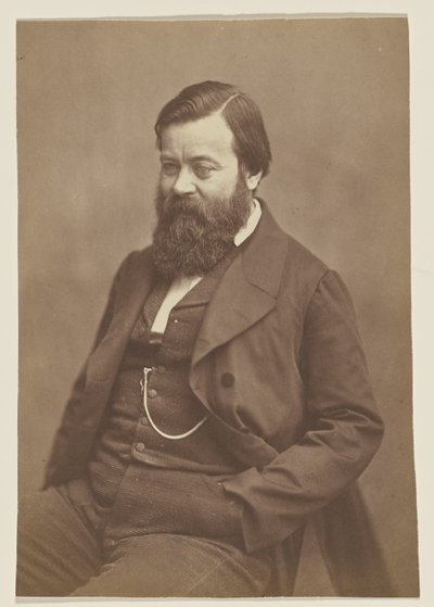 [Albert Patin de la Fizelière, literato de Nadar [Gaspard Félix Tournachon]