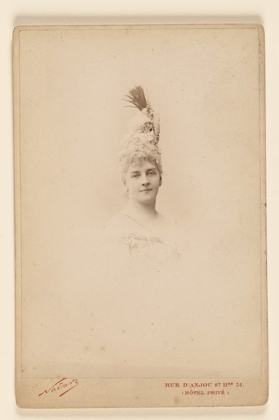 [Condesa Hélène de Pourtalès] de Nadar [Gaspard Félix Tournachon]