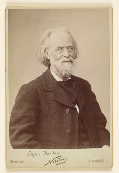 Élisée Reclus de Nadar [Gaspard Félix Tournachon]