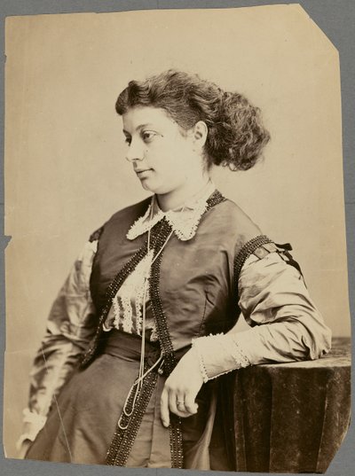 Sra. Lina Sand [de soltera Calamatta] de Nadar [Gaspard Félix Tournachon]