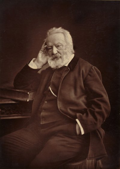 Víctor Hugo de Nadar [Gaspard Félix Tournachon]