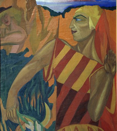 Medea. Diseño de vestuario para el ballet El vellocino de oro, 1915 de Nadezhda Vladimirovna Lermontova