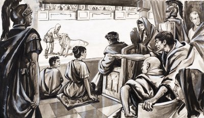 Androcles y el león, de "Cuentos de muchas tierras". de Nadir Quinto