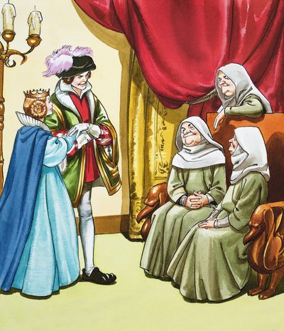 Las tres hilanderas de Nadir Quinto