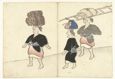 Tres mujeres de Ohara
Álbum impreso de Korin (título de la serie)
Korin gafu (título de la serie) de Nakamura Hochu
