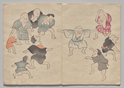 Escena de The Kōrin Picture Book (Volumen 1) de Nakamura Hochu