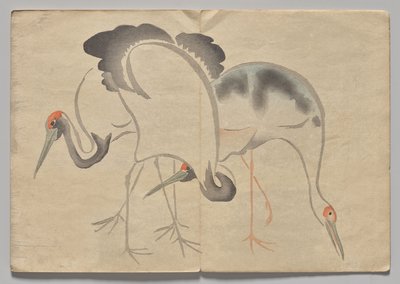 Escena del libro de imágenes Kōrin (volumen 2) de Nakamura Hochu