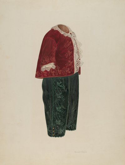Traje de Niño de Nancy Crimi