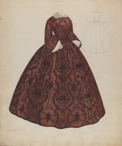 Vestido, c. 1938 de Nancy Crimi