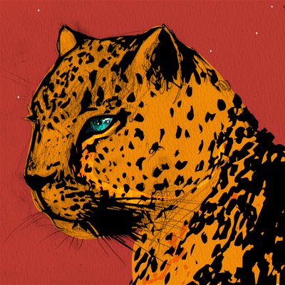 Mara Leopard, 2021 de Nancy Moniz Charalambous