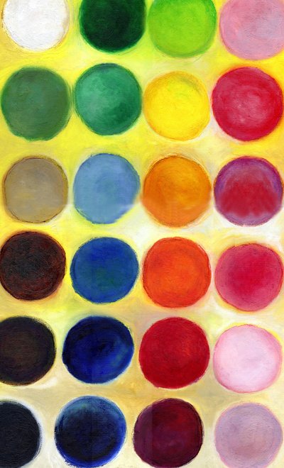 Los armoniosos puntos felices, 2014 de Nancy Moniz Charalambous