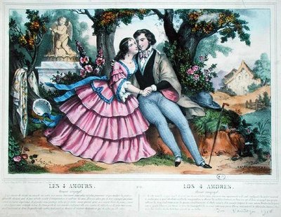 Los cuatro amores, amor conyugal de Napoleon (after) Thomas