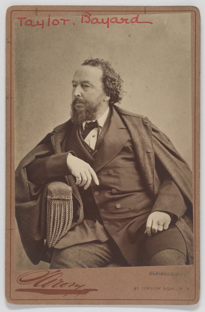 Bayard Taylor de Napoleon Sarony
