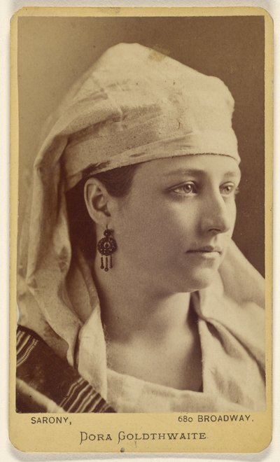 Dora Goldthwaite de Napoleon Sarony