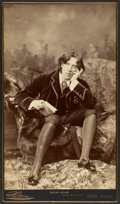 Oscar Wilde, 1882 de Napoleon Sarony