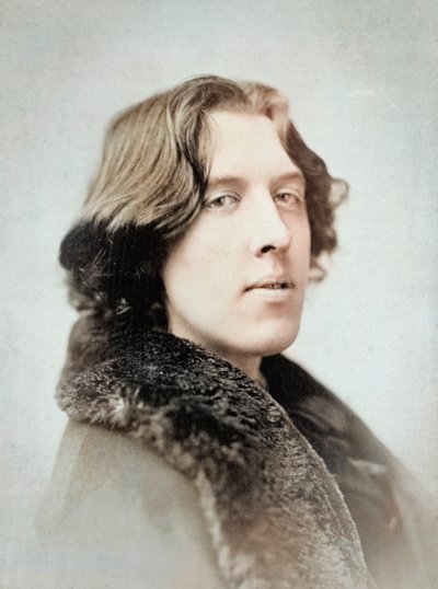 Oscar Wilde, principios de la década de 1880 (foto) de Napoleon Sarony