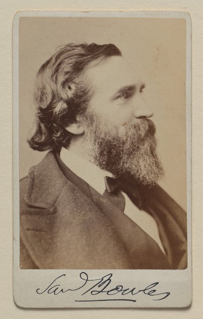 Samuel Bowles II de Napoleon Sarony