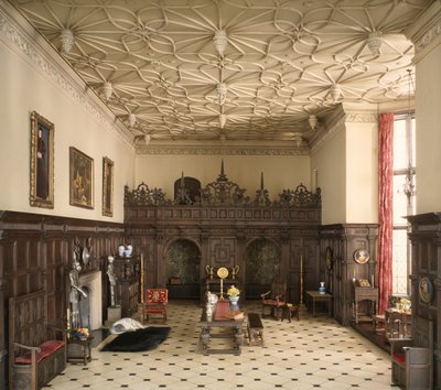 E-1: Gran sala inglesa del período Tudor tardío, 1550-1603 de Narcissa Niblack Thorne