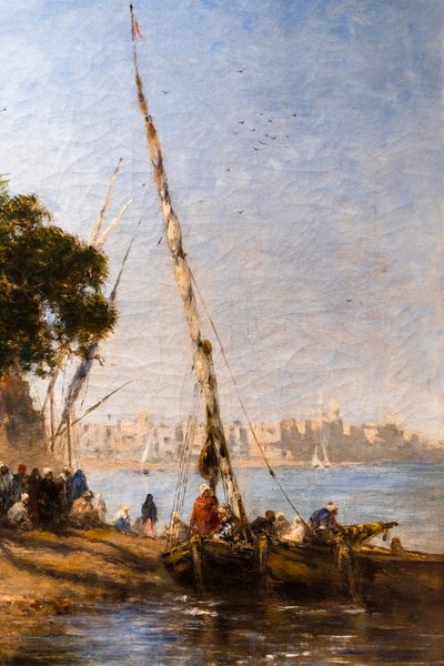 Esperando para embarcar de Narcisse Berchere