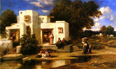 Una Casa Turca de Narcisse Virgile Diaz de la Peña