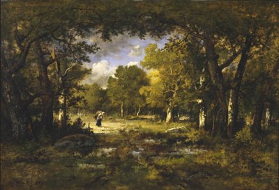 Despeje en un bosque, 1874 de Narcisse Virgile Diaz de la Peña