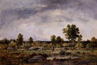 claro en el bosque de Narcisse Virgile Diaz de la Peña