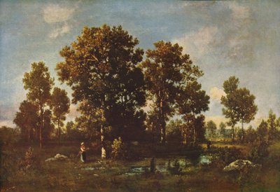Días soleados en el bosque, c. 1850, c. 1915 de Narcisse Virgile Diaz de la Peña