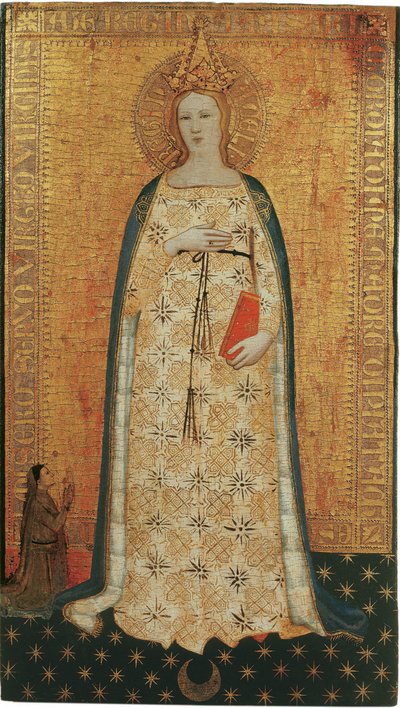 Madonna del Parto (Madonna del Parto) de Nardo di Cione Orcagna