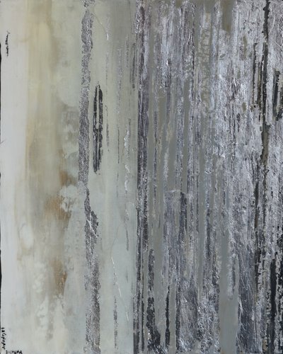 Abstracto metálico moderno de Natalie Avondet