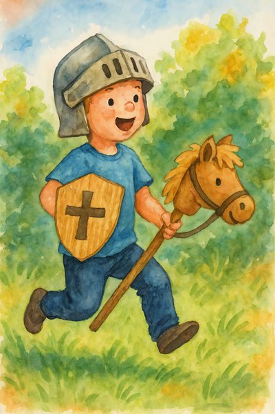 La aventura del pequeño caballero de Natalie Bruns