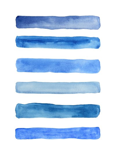 Degradado azul sereno de Natalie Bruns