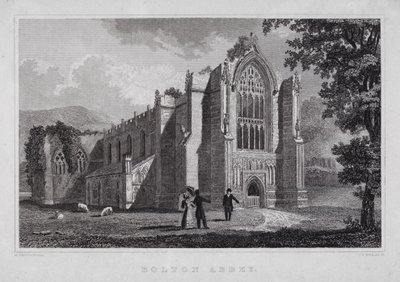 Abadía de Bolton de Nathaniel (after) Whittock