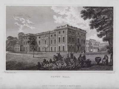 Newby Hall de Nathaniel (after) Whittock