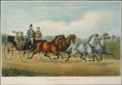 Cuatro en mano de Currier and Ives