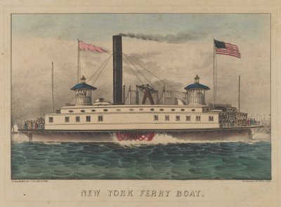 Ferry de Nueva York de Currier and Ives