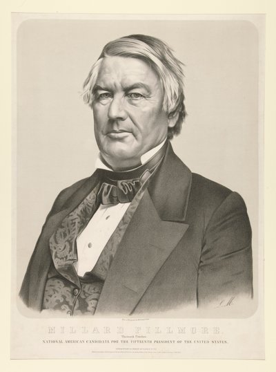 Millard Fillmore, decimotercera presidenta de Nathaniel Currier