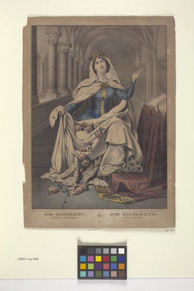 Santa Isabel (tinta, lápiz) de Nathaniel Currier