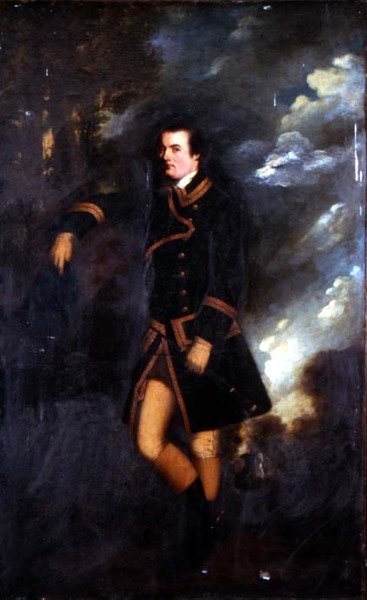 Retrato de un cazador de Nathaniel Dance Holland